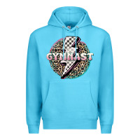 Ocean Blue gymnast Premium Hoodie - MaliasSmallBusiness