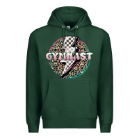Sports Green gymnast Premium Hoodie - MaliasSmallBusiness