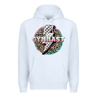 White gymnast Premium Hoodie - MaliasSmallBusiness