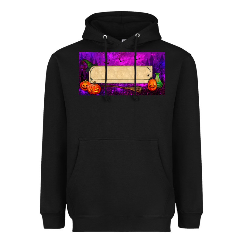 Halloween Witch Custom License Plate Heavyweight Hoodie by BundleAndBundleShop | Teevron