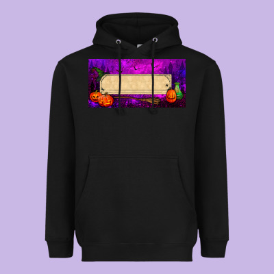 Halloween Witch Custom License Plate Heavyweight Hoodie Designed By Bundleandbundleshop