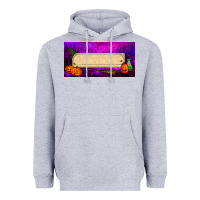 Heather Grey halloween witch custom license plate Heavyweight Hoodie - BundleAndBundleShop