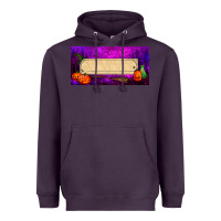 Plum halloween witch custom license plate Heavyweight Hoodie - BundleAndBundleShop