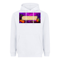 White halloween witch custom license plate Heavyweight Hoodie - BundleAndBundleShop