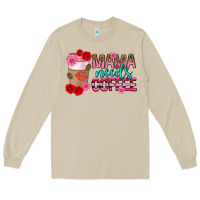 Mushroom mama needs coffee mothers day Long Sleeve Tee - texasbilliewilder