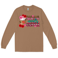 Toasted Coconut mama needs coffee mothers day Long Sleeve Tee - texasbilliewilder