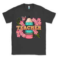 Smoke teacher floral pencil Classic Tee - BundleAndBundleShop