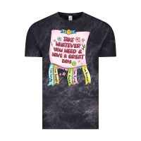 Cloud Black take whatever you need  have a great day Vintage Tee - MaliasSmallBusiness