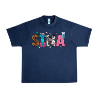 Navy stna Urban Heavy Tee - texasbilliewilder