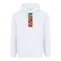 White dinosaurs pen wrap Heavyweight Hoodie - Artiststas