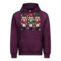 Mauve Wine nutcrackers Urban Hoodie - MaliasSmallBusiness