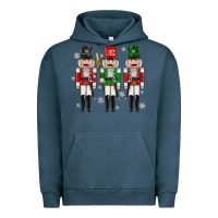 Pigment Midnight Navy nutcrackers Urban Hoodie - MaliasSmallBusiness