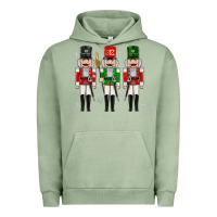 Pigment Oil Green nutcrackers Urban Hoodie - MaliasSmallBusiness