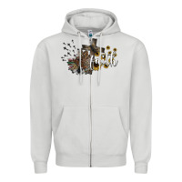 Dove Grey faith Zipper Hoodie - SublimationCraftShop