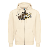 Sandshell faith Zipper Hoodie - SublimationCraftShop
