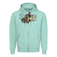 Seafoam faith Zipper Hoodie - SublimationCraftShop