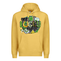 Antique Gold one lucky nurse Premium Hoodie - MaliasSmallBusiness