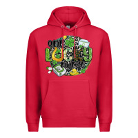 Cardinal one lucky nurse Premium Hoodie - MaliasSmallBusiness