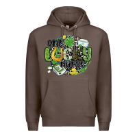 Coffee one lucky nurse Premium Hoodie - MaliasSmallBusiness