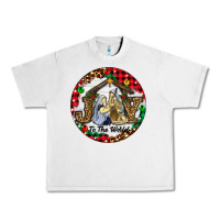 Lunar Rock Christmas Joy To The World Urban Heavy Tee - RanaPortraitStore