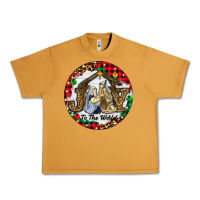 Christmas Joy To The World Urban Heavy Tee | Teevron