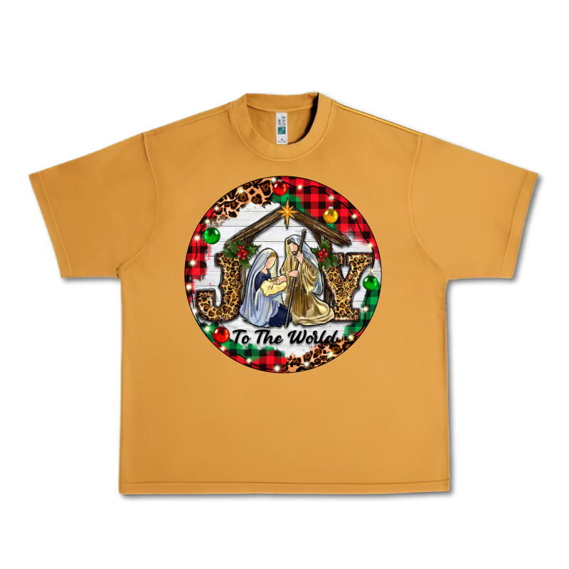 Christmas Joy To The World Urban Heavy Tee by RanaPortraitStore | Teevron
