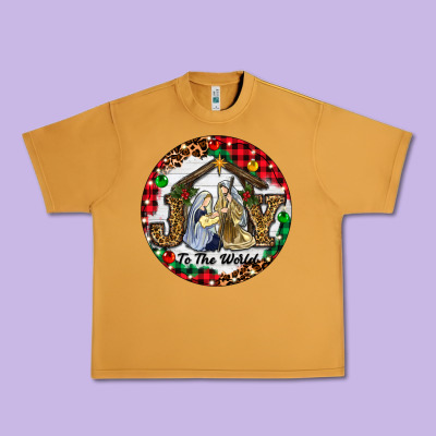 Christmas Joy To The World Urban Heavy Tee Designed By Ranaportraitstore