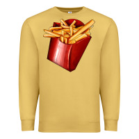 Antique Gold french fries Premium Sweatshirt - AdoDesignShop