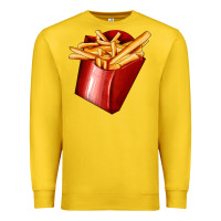 Lemon french fries Premium Sweatshirt - AdoDesignShop