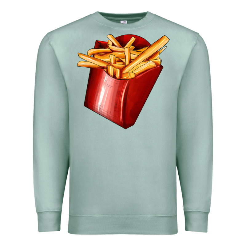French Fries Premium Sweatshirt by AdoDesignShop | Teevron