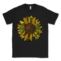 Black camouflage flitter sunflowers Classic Tee - RanaPortraitStore