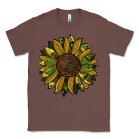 Chestnut camouflage flitter sunflowers Classic Tee - RanaPortraitStore