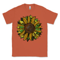 Copper camouflage flitter sunflowers Classic Tee - RanaPortraitStore