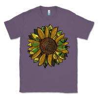 Lavender camouflage flitter sunflowers Classic Tee - RanaPortraitStore