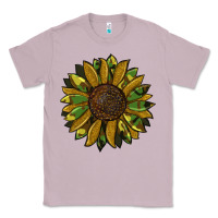 Lilac camouflage flitter sunflowers Classic Tee - RanaPortraitStore