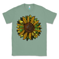 Sage camouflage flitter sunflowers Classic Tee - RanaPortraitStore