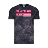 Cloud Black 2024 new year Vintage Tee - MaliasSmallBusiness
