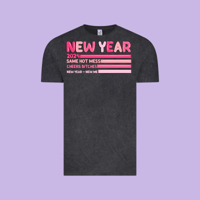 Vintage Tee 2024 new year