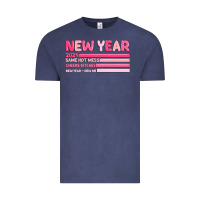 Vintage Denim 2024 new year Vintage Tee - MaliasSmallBusiness
