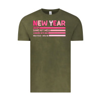 Vintage Olive 2024 new year Vintage Tee - MaliasSmallBusiness