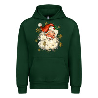 Forest Green Christmas Santa Urban Hoodie - MaliasSmallBusiness
