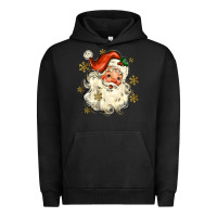 Pigment Black Christmas Santa Urban Hoodie - MaliasSmallBusiness