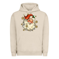 Pigment French Oak Christmas Santa Urban Hoodie - MaliasSmallBusiness