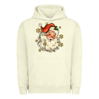 Pigment Pistachio Christmas Santa Urban Hoodie - MaliasSmallBusiness