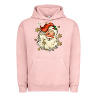 Pigment Salmon Christmas Santa Urban Hoodie - MaliasSmallBusiness