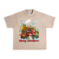 French Oak merry christmas polar express Urban Heavy Tee - Zillion Design Studio