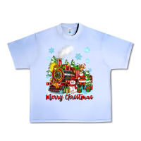 Grape Ice merry christmas polar express Urban Heavy Tee - Zillion Design Studio