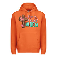 Carrot he is risen Premium Hoodie - MaliasSmallBusiness