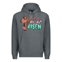 Rock he is risen Premium Hoodie - MaliasSmallBusiness