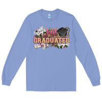 Colony Blue just graduated Long Sleeve Tee - Zillion Design Studio